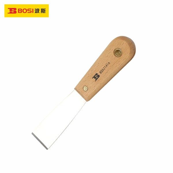  Dao cạo cán gỗ 190mm BOSI BS521416 