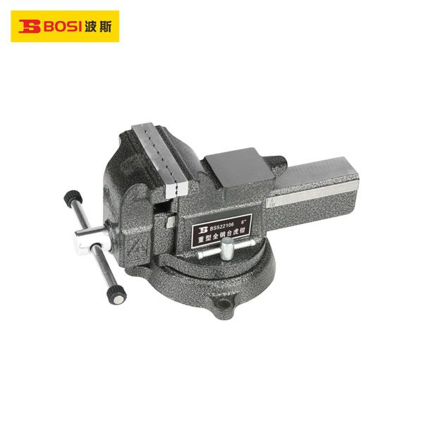  Ê tô mâm xoay bằng thép nguyên khối 6 inch BOSI BS522106 