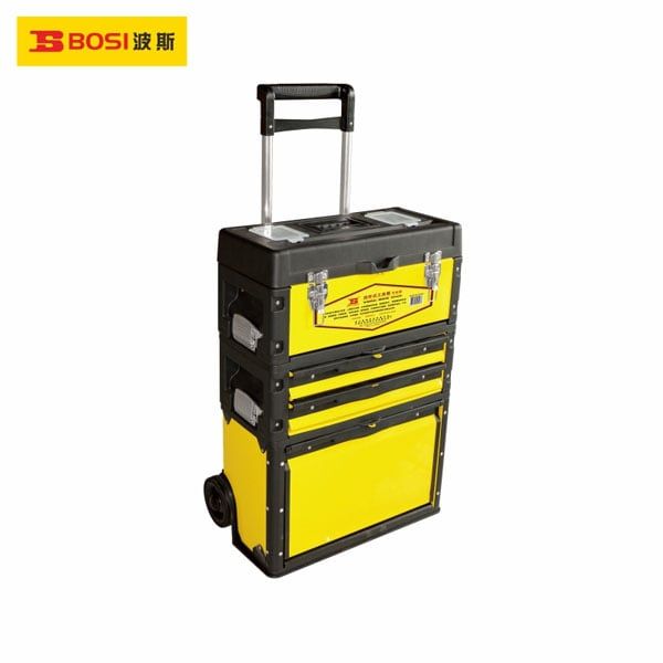 Thùng đồ nghề có bánh xe 520x320x720mm BOSI BS522288 