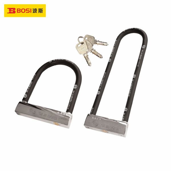  Khóa phuộc xe máy chữ U 77x295mm BOSI BS531002 