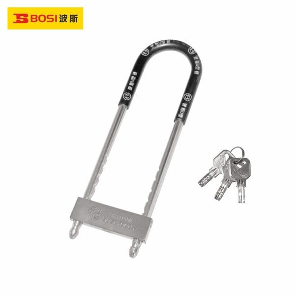 Khóa phuộc xe máy chữ U 77x300mm BOSI BS531003 