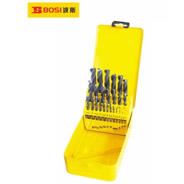  Bộ 25 mũi khoan sắt HSS 1-13mm BOSI BS532225 