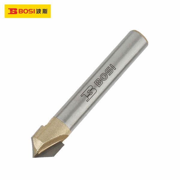  Mũi phay gỗ rãnh V 1/4x3/8 inch BOSI BS539043 