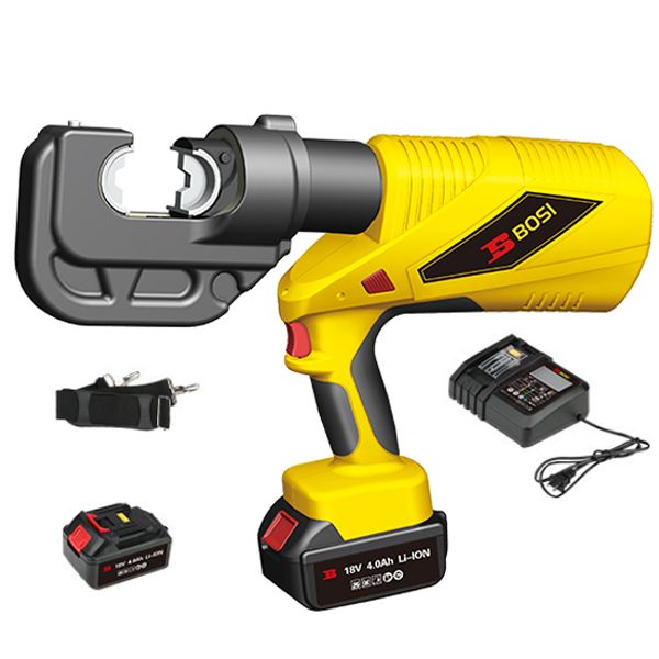  Máy Ép Cos Thủy Lực Dùng Pin BOSI BS569400S 18V 120kN 400mm² (Kèm 2 Pin 4.0Ah và 1 Sạc) 