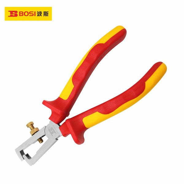  Kìm tuốt dây điện cách điện VDE 6 inch/160mm BOSI BS600012 