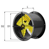  Quạt hướng trục SF3-4 310mm BOSI BS662623 