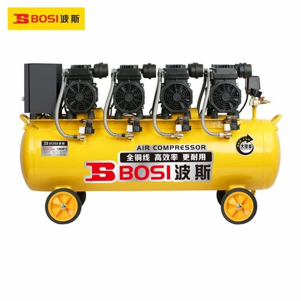  Máy nén khí không dầu 1380Wx4 120L BOSI BS663021 