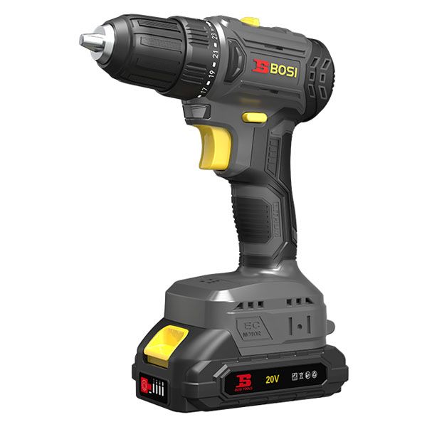  Máy Khoan Vặn Vít Dùng Pin BOSI BS665107 20V 40Nm (Kèm 2 Pin 1.5Ah và 1 Sạc) 