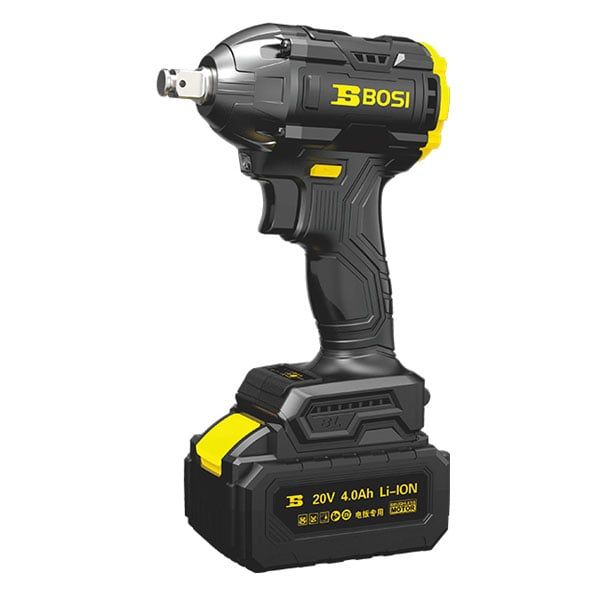  Máy Siết Bu Lông Dùng Pin BOSI BS665206 20V 350Nm 1/2" (Kèm 2 Pin 4.0Ah và 1 Sạc) 