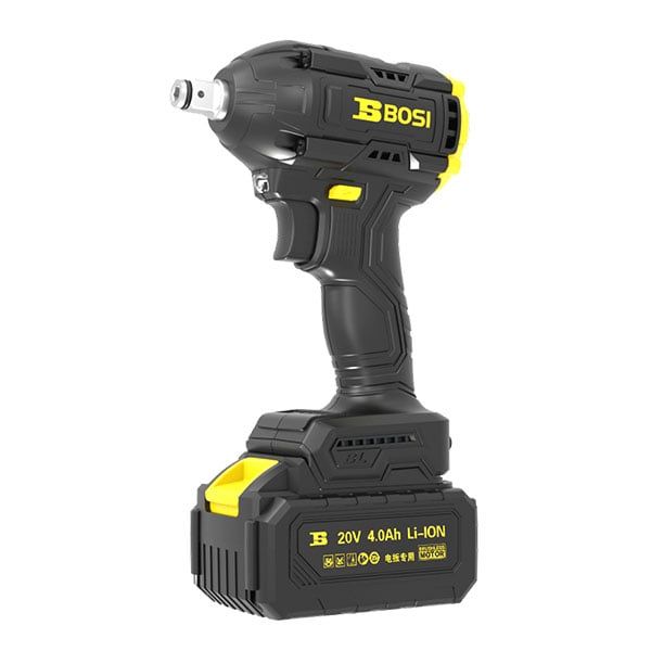  Máy Siết Bu Lông Dùng Pin BOSI BS665207 20V 350Nm 1/2" (Kèm 2 Pin 4.0Ah và 1 Sạc) 