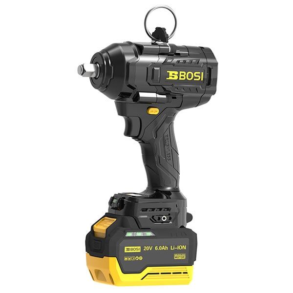  Máy Siết Bu Lông Dùng Pin BOSI BS665209 20V 850Nm 1/2" (Kèm 2 Pin 6.0Ah và 1 Sạc) 