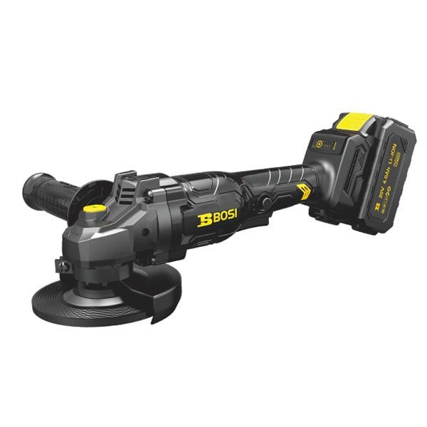  Máy Mài Góc Dùng Pin BOSI BS665303 20V 100mm (Kèm 2 Pin 4.0Ah, 1 Sạc, Túi Đựng) 