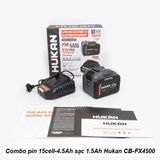  Combo pin 15cell-4.5Ah sạc 1.5Ah Hukan CB-FX4500 