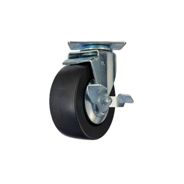  Bánh xe CSPS 227kg đế xoay khóa mạ kẽm - D320051-BX 