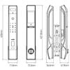 Khóa thông minh Tenon D7 Pro: Nhận diện khuôn mặt 3D & Tĩnh mạch lòng bàn tay