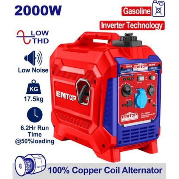  Máy phát điện dùng xăng Inverter 3.2Kw EMTOP EGGRS3501 