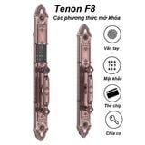  Khóa cửa thông minh Tenon F8 - Khóa vân tay cao cấp cho biệt thự 