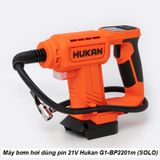  Máy bơm hơi dùng pin 21V Hukan G1-BP2201m (SOLO) 