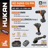  Bộ combo 3 máy dùng pin 21V Hukan G1-CB01503 