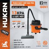  Máy hút bụi dùng pin 21V Hukan G1-HBP012L (SOLO) 