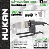  Máy hàn ống nhựa 900W Hukan G1-HN2430 