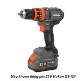  Máy khoan động lực dùng pin 21V Hukan G1-I21 