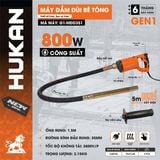  Máy đầm dùi cầm tay Hukan G1-MDD351 