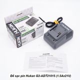  Đế sạc pin Hukan G2-ADT21015 (1.5Ax21V) 