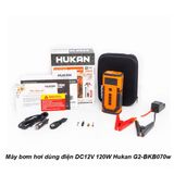  Máy bơm hơi dùng điện DC12V 120W Hukan G2-BKB070w 