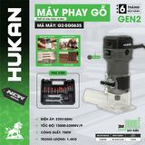  Máy phay gỗ Hukan G2-SG0635 