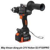  Máy khoan động lực dùng pin 21V Hukan G3-F120PRO 