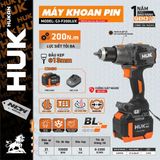  Máy khoan động lực dùng pin 21V Hukan G3-F200LUX 