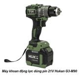  Máy khoan động lực dùng pin 21V Hukan G3-M90 