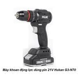  Máy khoan động lực dùng pin 21V Hukan G3-N70 
