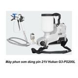  Máy phun sơn dùng pin 21V Hukan G3-PS200L (SOLO) 