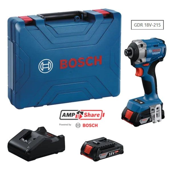 Máy vặn vít động lực dùng pin 18V Bosch GDR 18V-215 