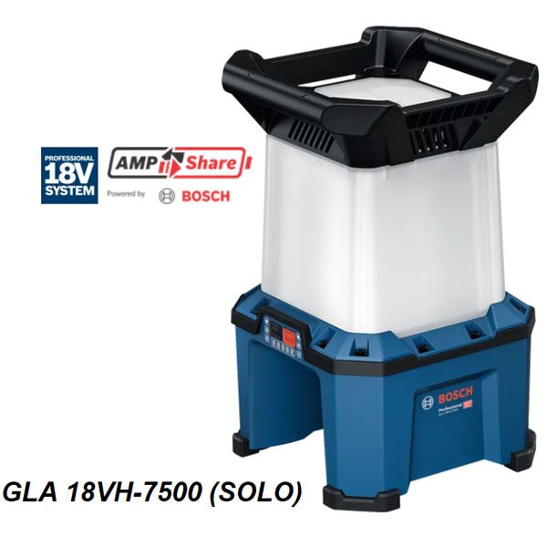 Đèn làm việc dùng pin 18V Bosch GLA 18VH-7500 (SOLO) 