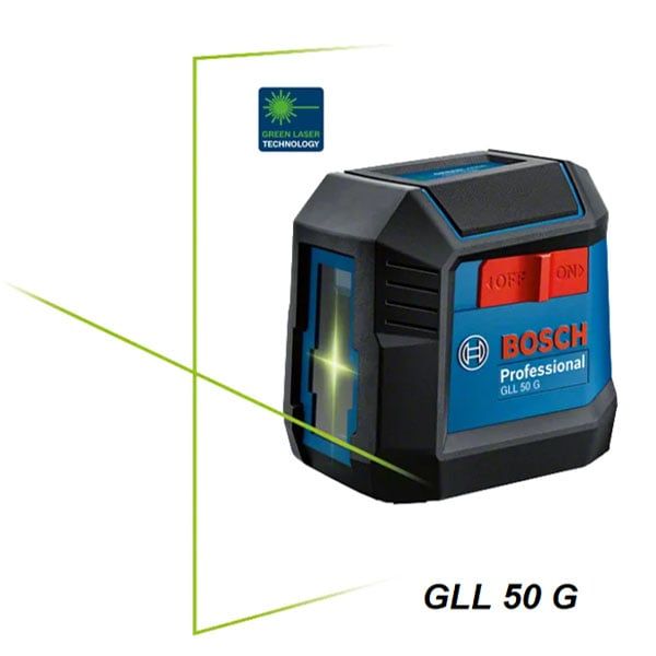  Máy cân mực Laser 2 tia xanh Bosch GLL 50 G 