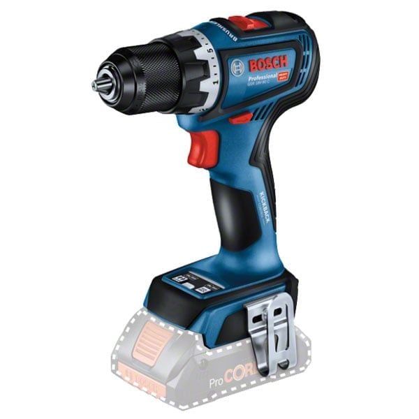  Máy khoan vặn vít dùng pin 18V Bosch GSR 18V-90 C (SOLO) 