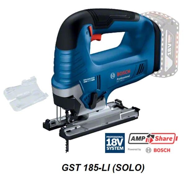  Máy cưa lọng dùng pin 18V Bosch GST 185-LI (SOLO) 