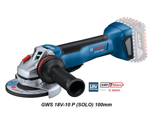  Máy mài góc dùng pin 18V Bosch GWS 18V-10 P (SOLO) 