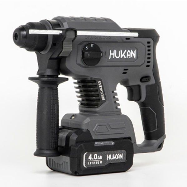  Máy Khoan Búa Dùng Pin Hukan HK-RH2900BL 21V SDS Pluc 26mm (Kèm 2 Pin 4.0Ah và 1 Sạc) 