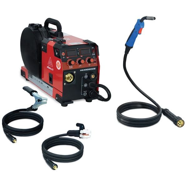  Máy hàn MIG không dùng khí 3 chức năng Hồng Ký Eco HKMIG200E 