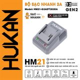  Đế sạc nhanh pin Hukan HM21-G2ADT202A (2Ax21V) 