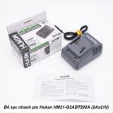  Đế sạc nhanh pin Hukan HM21-G2ADT202A (2Ax21V) 