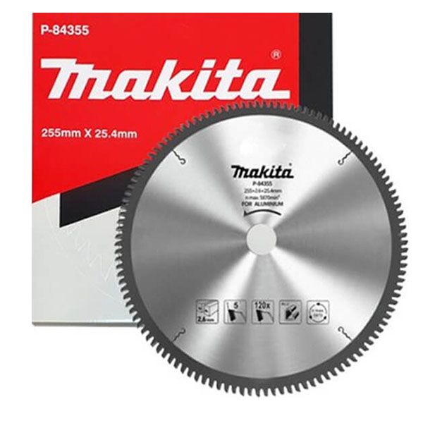  Lưỡi cưa nhôm hợp kim Makita D255x120Tx25.4mm P-84355 