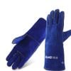 Găng tay hàn xanh dài da bò Riland RL-BTH – Bao tay bảo hộ chống nóng cách nhiệt 2 lớp chính hãng