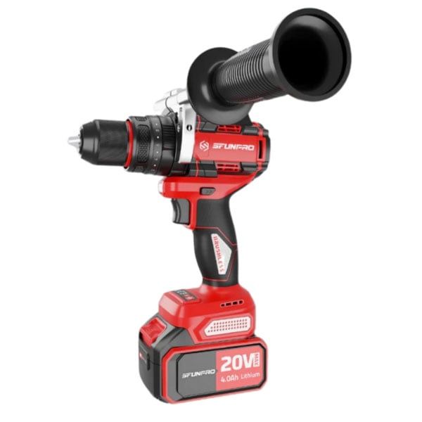  Máy Khoan Động Lực Dùng Pin SFUNPRO S20 DCD13A 20V 160Nm 13mm (Kèm 2 Pin 4.0Ah và Sạc) 