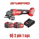  Máy mài góc dùng pin 20V SFUNPRO S20 L100GA 