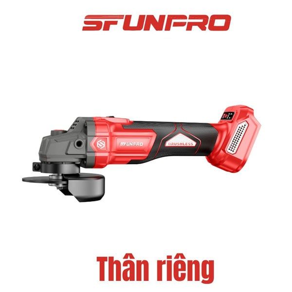  Máy mài góc dùng pin 20V SFUNPRO S20 L100GA SOLO 